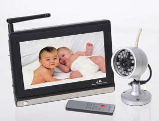 TFT LCD Baby Monitor 2.4G A/V Wireless Night Camera  