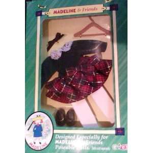  Madeline (by Eden) Fancy Dress for Poseable 8 Doll Toys 