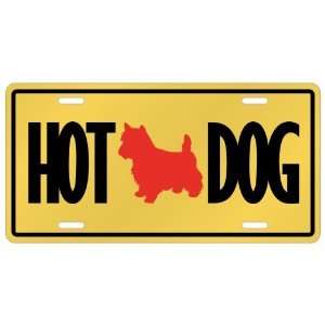    New  Norwich Terrier   Hot Dog  License Plate Dog