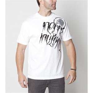 Metal Mulisha Permanent T Shirt   Large/White