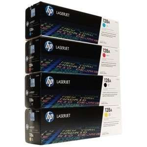 HP Genuine Hp Ce320A, Ce321A, Ce322A, Ce323A 128A Toner Set Bcym Lj Hp 