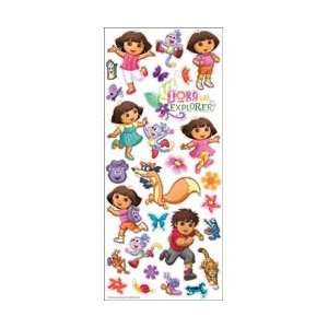  Sticko Nickelodeon Large Flat Stickers Dora; 3 Items/Order 