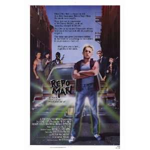 Repo Man (1983) 27 x 40 Movie Poster Style A 