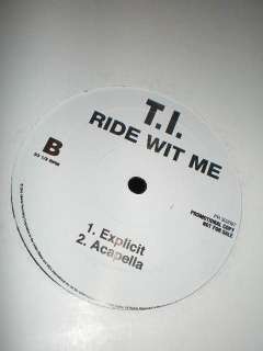 NM 12 LP T.I. Ride Wit Me x4 Mixes WLP ~HEAR~  