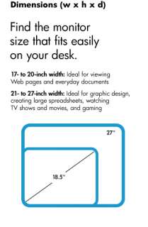  HP S2031 20 Inch Diagonal LCD Monitor   Black