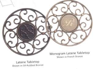 Monogram Latene Bistro Set  