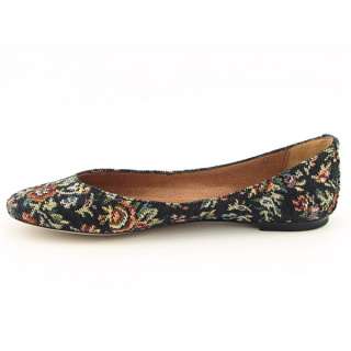 Steve Madden Keepsake Womens SZ 7 Black Tapestry Flats Shoes  