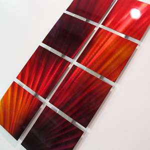 Modern Abstract Metal Wall Art Painting Sculpture Decor  