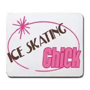  ICE SKATING Chick Mousepad