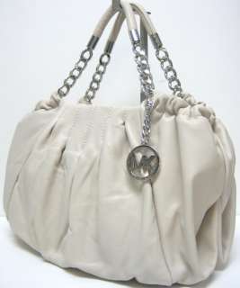 MICHAEL Michael Kors Erin Large Shoulder Tote, Vanilla  