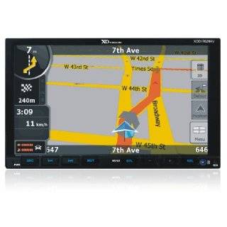   Din Touch Screen Car DVD Receiver with Built In Navigation System