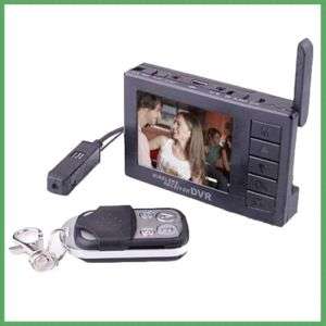 New Portable Spy Wireless Receiver Camera Cam Mini DVR  