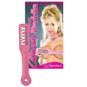  LEATHER IMPRESSION PADDLE XOXO