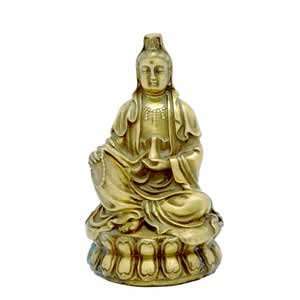  Kwan Yin   Brass 2344 