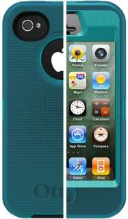 OtterBox Defender Case iPhone 4 4S Light Teal/Deep Teal New In Retail 