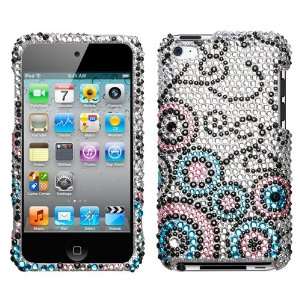  iPod Touch 4G Full Diamond Graphic Case   Bubble Flow 