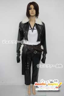 Final Fantasy Dissidia Squall Cosplay Wig Costume  