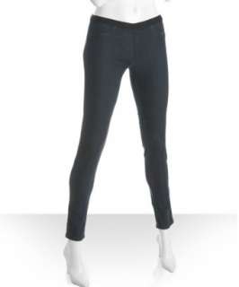Blank NYC indigo lightweight stretch denim pull on leggings   