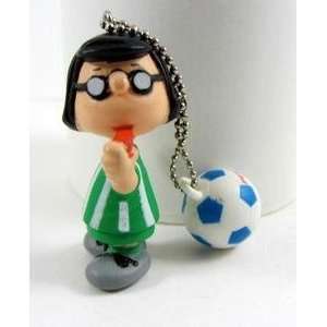   Soccer Ball Figurine Keychain   Fansclub Japan 