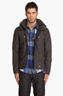 star Recolite Quilted Hooded Overshirt for men  