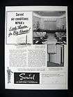 1954 Drive in movie screens & prices   Selby Industries print ad 