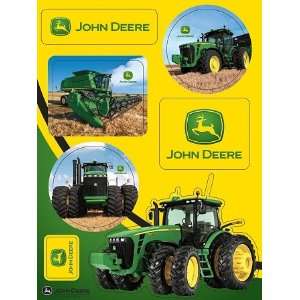  John Deere Sticker Sheets   4 Pack Toys & Games