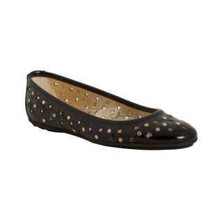 TODS BLACK LEATHER FLATS