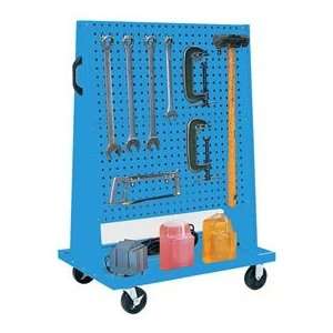  Trolley Based For 4 Panel Square Hole Set   Blue 