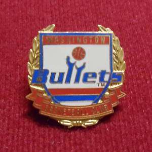 Washington Bullets Old Logo Basketball Club Pin NBA  