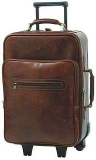   in Italy by Chiarugi  Leather Luggage Rolling Briefcase Clothing