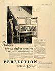 1928 ad perfection stove co oil burning ranges kitchen original