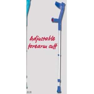  Young Adult Light Line Crutch BLUE Ergonomic Handle and 