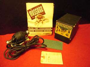 Vintage Oster Massagett Mod M4 Massage Instrument 40s  