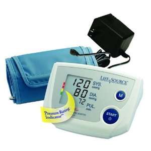   Blood Pressure W/AC Adapter   Lifesource UA 767AC Health & Personal