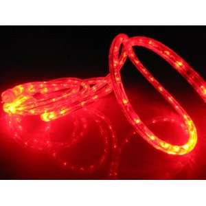  18Ft Rope Lights; Vivid Red LED Rope Light Kit; 1.0 LED 