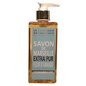 La Compagnie De Provence Marseille Almond Blossom Hand Soap 10 Fl.Oz 