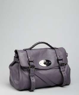 Mulberry dusk halted leather Alexa satchel  
