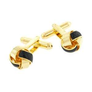   love knot cufflinks with presentation box. Made in the USA Jewelry