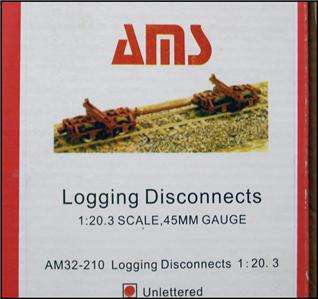 ACCUCRAFT/AMS Set of 4 Logging Disconnects 120.3  