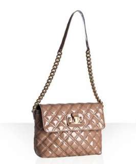 Marc Jacobs beige quilted patent Single shoulder bag   up to 