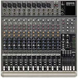  Mackie 1642 VLZ3 16 channel Analog Mixer Musical 