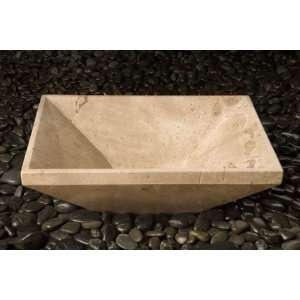  de la Frontera Stone Plano Vessel Marble Sink PVM 01