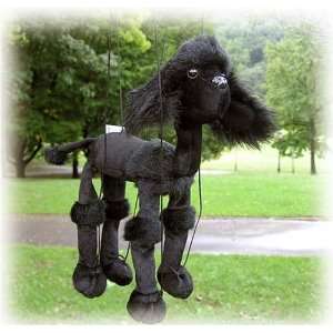  Black Poodle 16 Animal Marionette Toys & Games