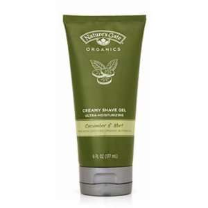  Shave Gel Creamy Cucumber and Mint 6 oz 6 Ounces Beauty