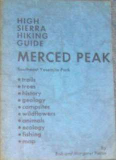 High Sierra Hiking Guide Merced Peak #11 & Topo Map  