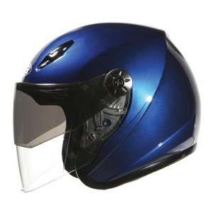  GMax GM17 SPC Open Face Helmet   Large/Blue Automotive