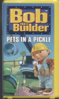 Pets In A Pickle Bob The Builder Video VHS  
