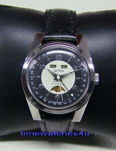 60S OCTO CALENDAR MOONPHASE TWOTOEN DIAL AUTO MANS  