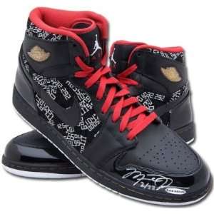  Michael Jordan Signed Hof 6 Rings Ed. Shoes Uda Le 2/23   NBA 