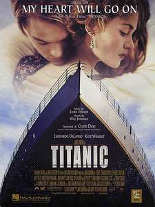 My Heart Will Go On Titanic Movie Piano Sheet Music NEW  